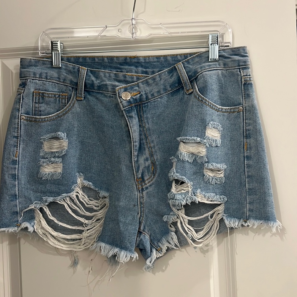 Brand new jean shorts size large